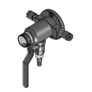 Welch On/Off with Manual Vacuum Regulation Turret, Surface Mount | 700535-15