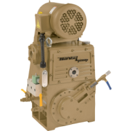 Dekker HVC340, 340 ACFM, 20 HP, Hullvac Two-Stage Rotary Piston Vacuum Pumps