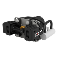 DVP Pumps - ZA.30CC | Oil-Free Rotary Piston Vacuum Pump - 0.06 HP, 1.3 CFM | 12V DC| 9210031