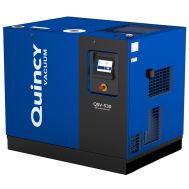 Quincy QSV-205, 7.5 HP Rotary Screw Vacuum System, 284 CFM
