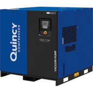 Quincy QSV-1100, 50 HP Rotary Screw Vacuum System, 1066 CFM