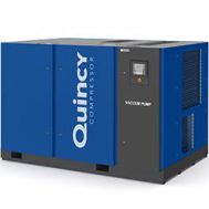 Quincy QSV-2200, 75 HP Rotary Screw Vacuum System, 2192 CFM