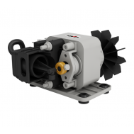 DVP Pumps - ZA.12 | Oil-Free Rotary Piston Vacuum Pump - 0.11 HP, 0.05 CFM | 115V/60Hz | 9210011