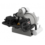 DVP Pumps - ZA.30P | Oil-Free Rotary Piston Vacuum Pump - 0.19 HP, 1.2 CFM | 230V/50-60Hz| 9210030
